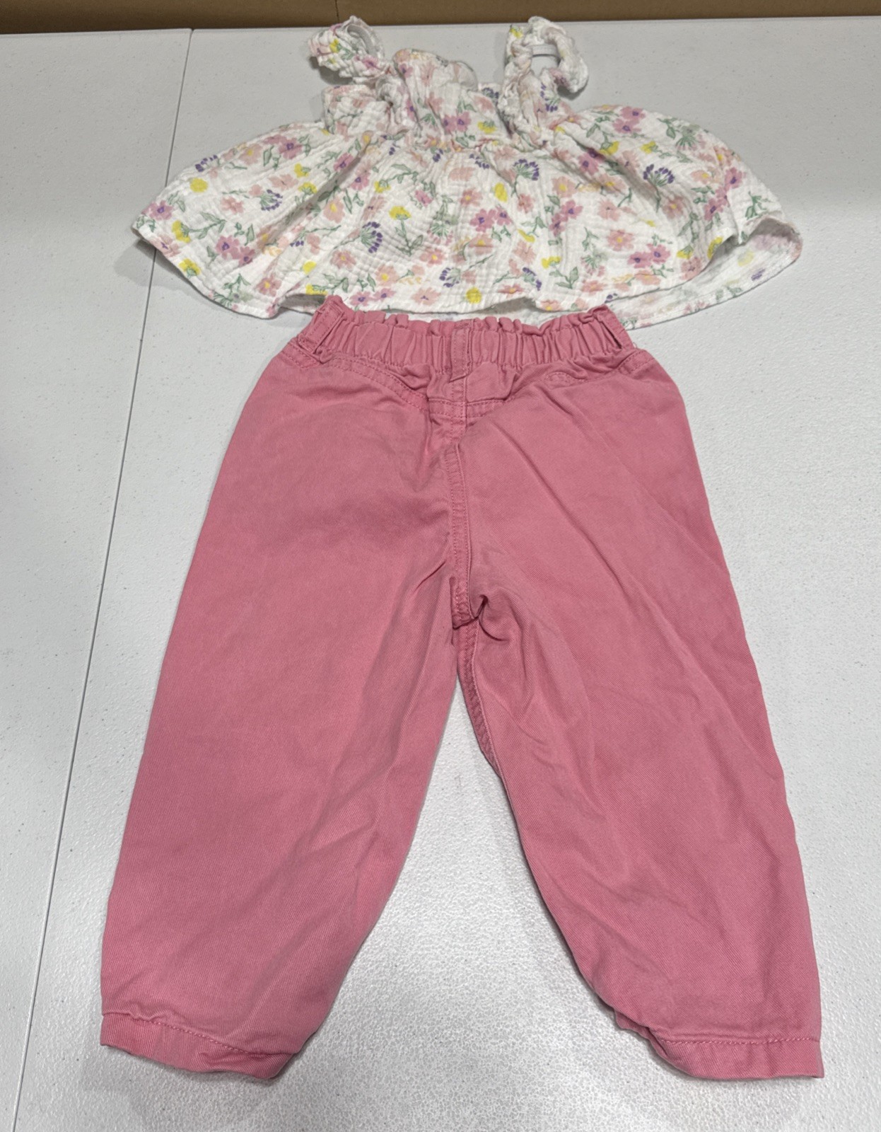 Baby Girl Clothes 18-24M Cat Halloween Pajama Set, Leggings, Pant & Floral Top