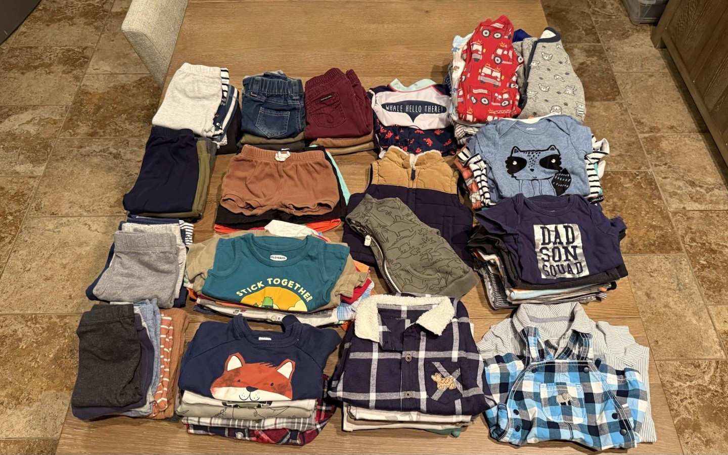 Baby Boy Clothing Lot (3-6 mos / 110 pcs)