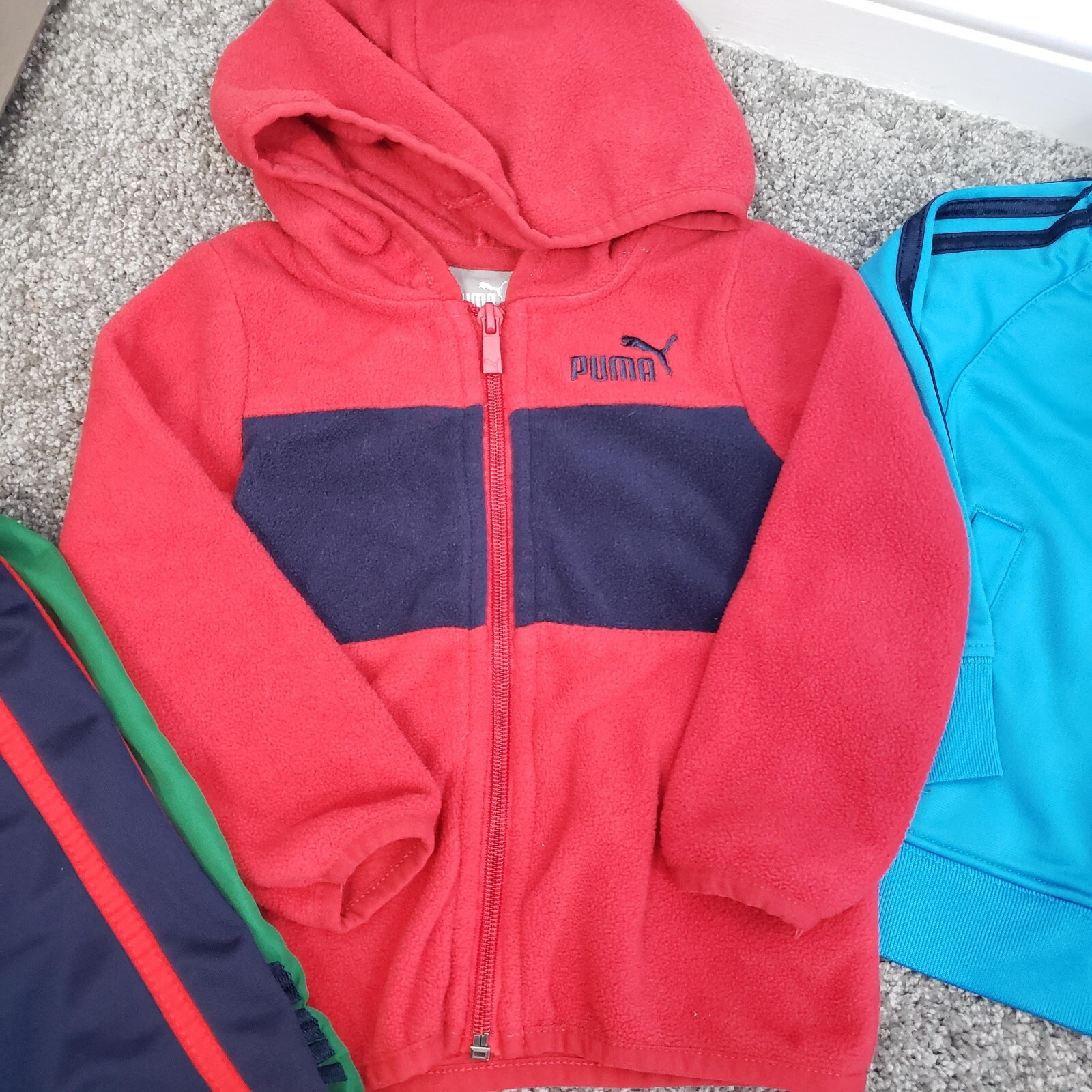 Lot of Baby Boys 12 Month Sports Clothing ~ Puma Nike Adidas Jumping Bean / A178