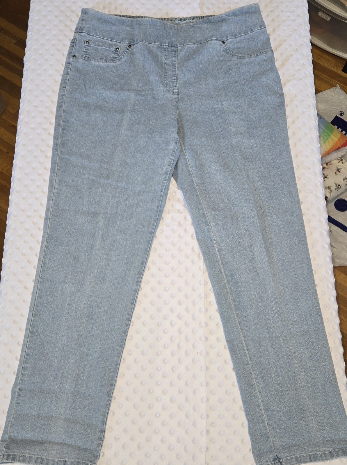 Plus Size Women’s Clothes 1X/2X Jeans, 2 Blouses, Cardigan, Swimsuit Coverup