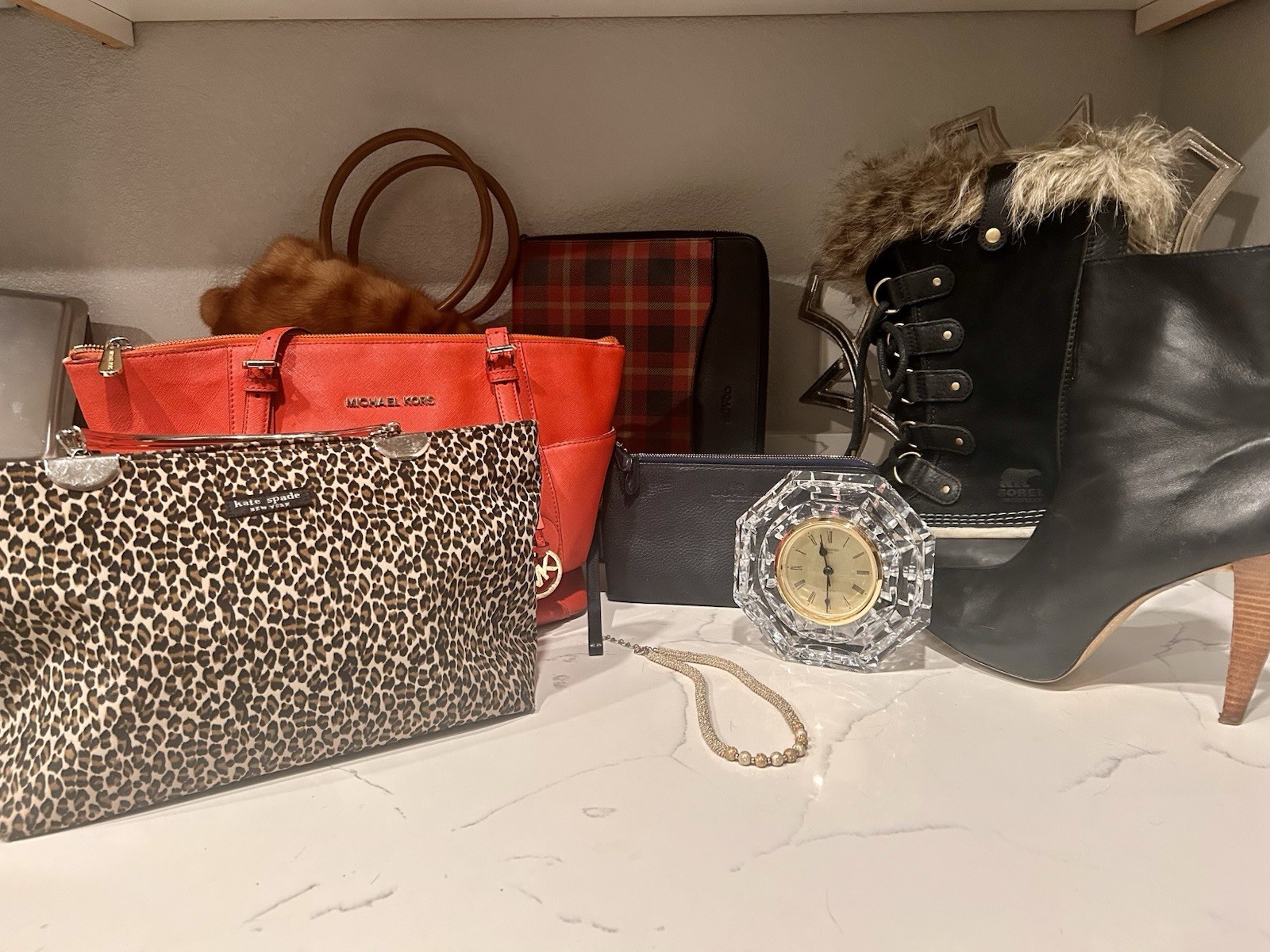 Michael Kors, Kate Spade, Coach, Sorel Women&rsquo;s Bags, Boots, Cat Theme