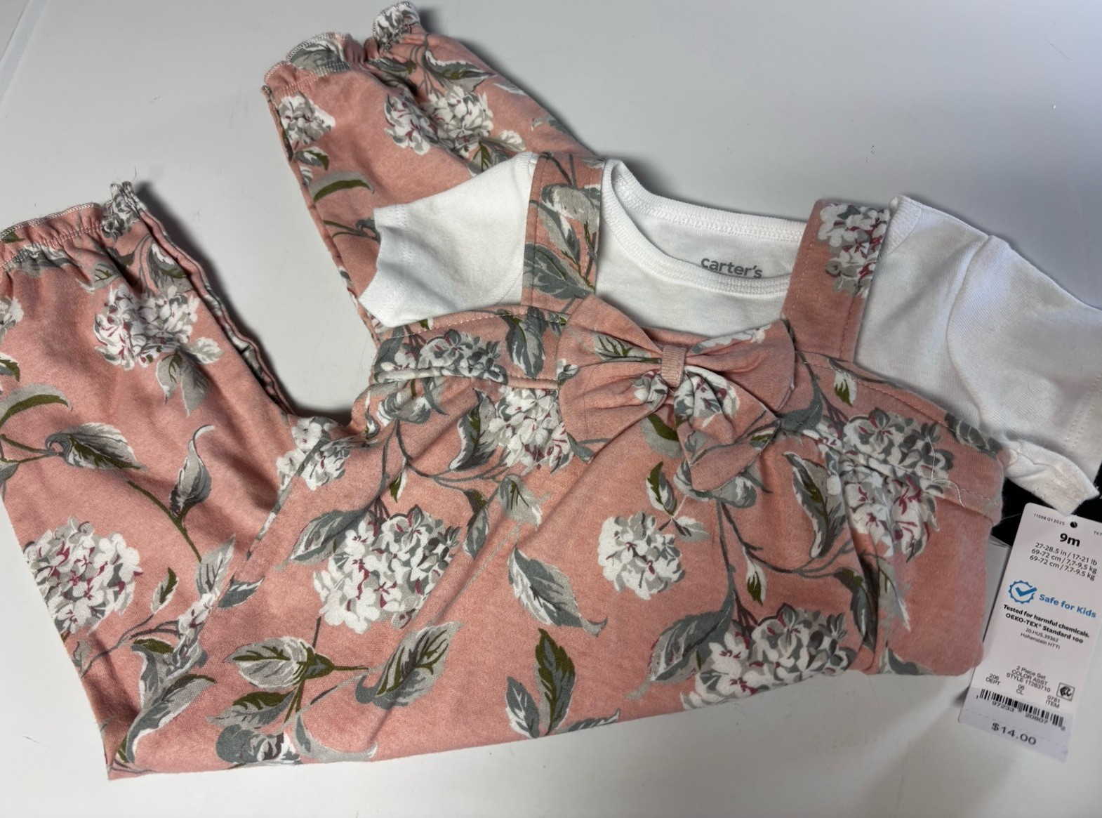 New Lot Of Baby Girl 6-9-12 Months Outfits Kate Quinn Old Navy Carters Bubble