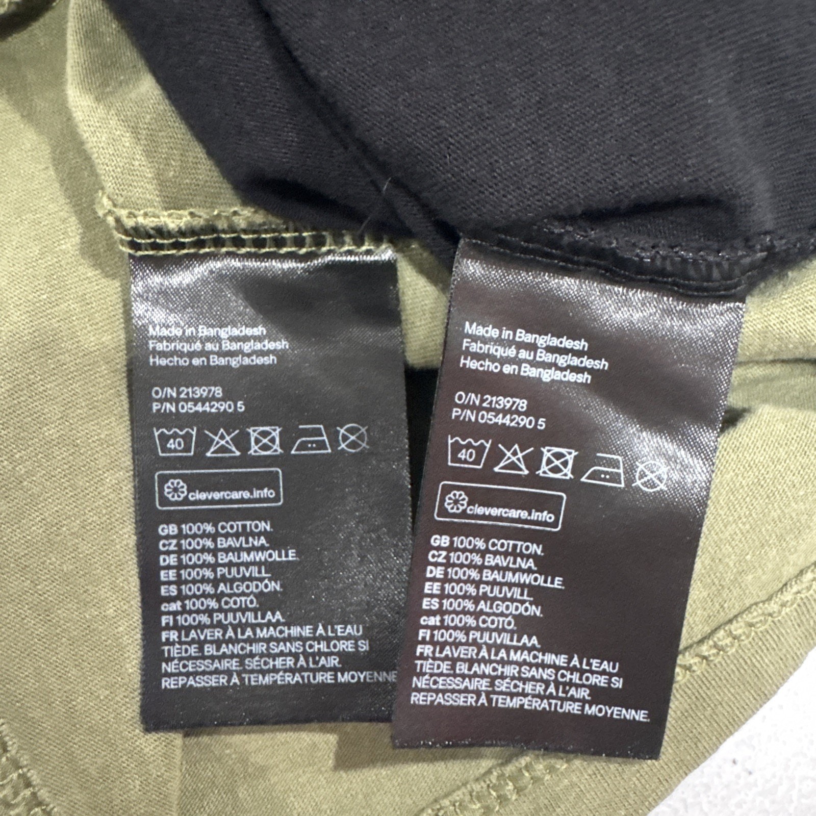 Lot Of 3 H&M and Athletic Works T-Shirts Short Sleeve Basic Tees Boys Size 6/7