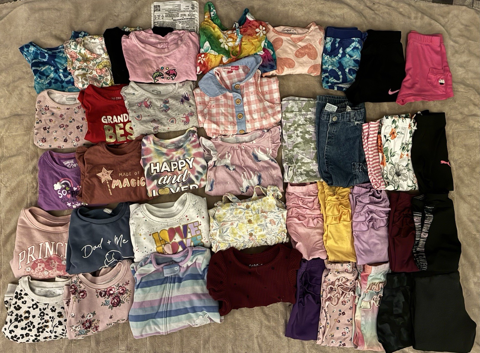 18-24m Girls Clothing Lot 39 Pieces Including Many Name Brands
