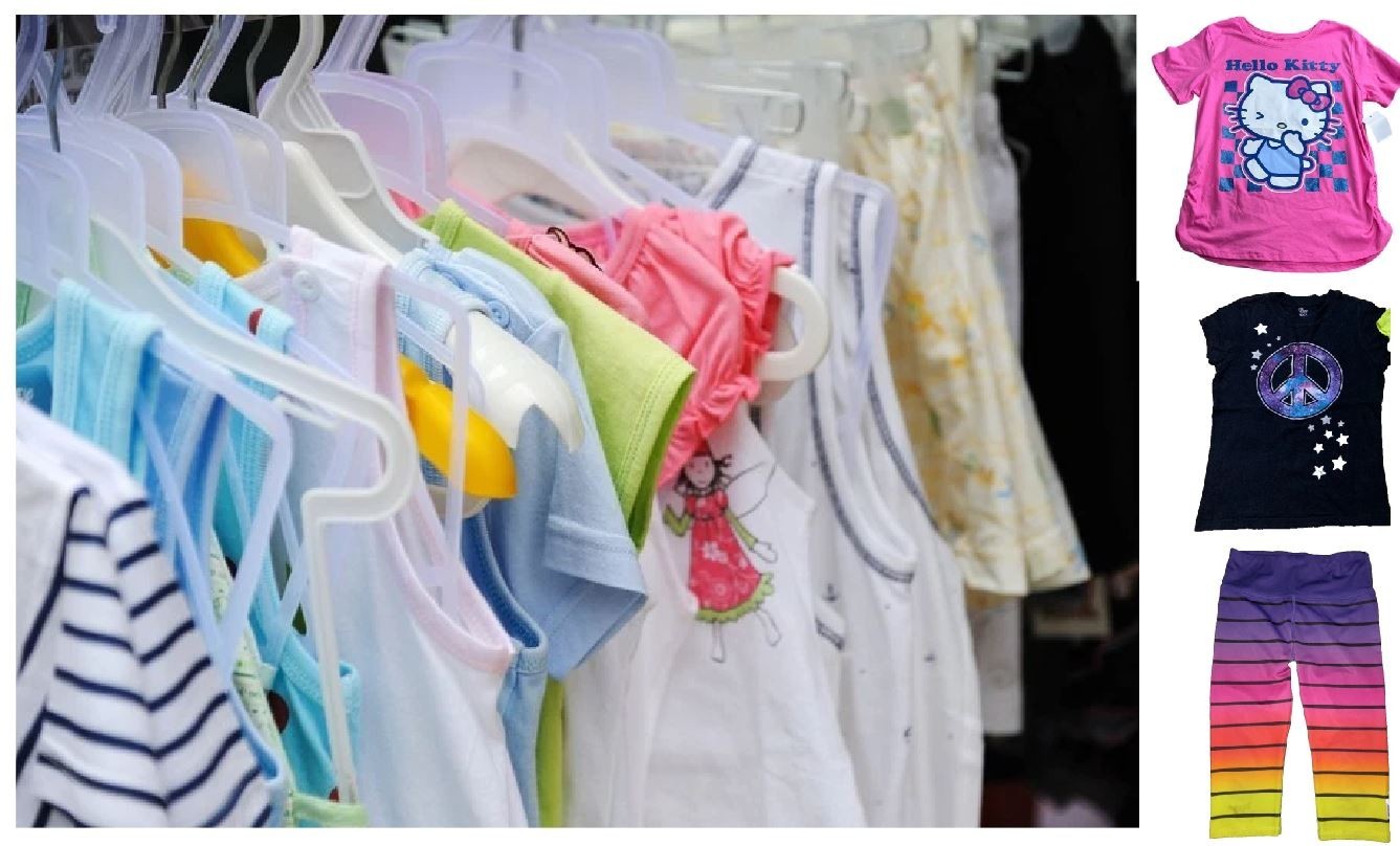 EUC Huge Lot Girls Clothes 15pcs Spring/Summer Shorts, Graphic tees & More 6-7