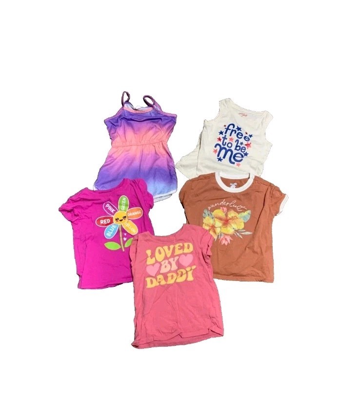 EUC Huge Lot Girls Clothes 15 Pieces Tops And Shorts SUMMER Size 16-18-20