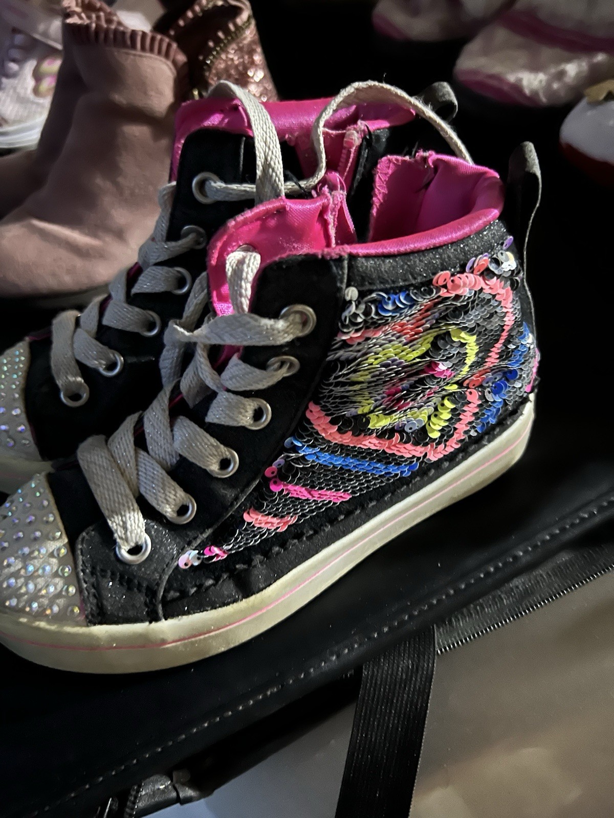 SKECHERS & OshKosh B&rsquo;gosh Baby Girl Shoe Lot Boots Sneakers Sandals 11.5