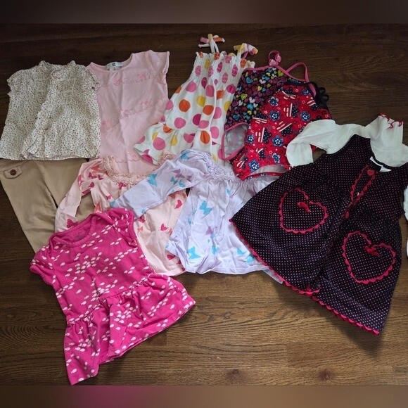 Girls 24M/2T Basics Wardrobe Clothing Lot