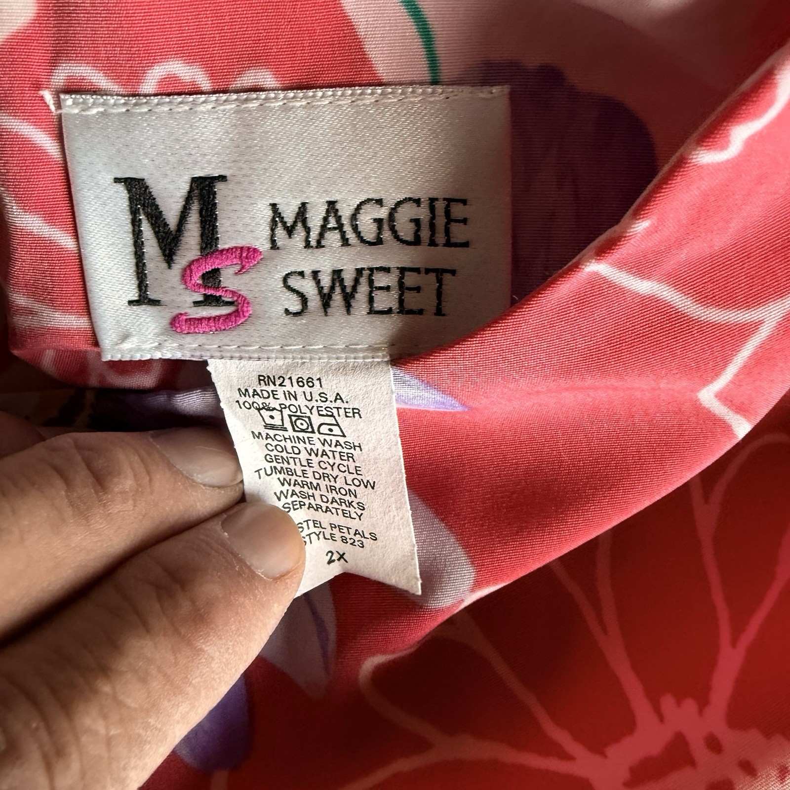 5pc QVC 2X Lot NWOT Maggie Sweet Floral Top, Sport Savvy/Delta Burke/Modern Soul