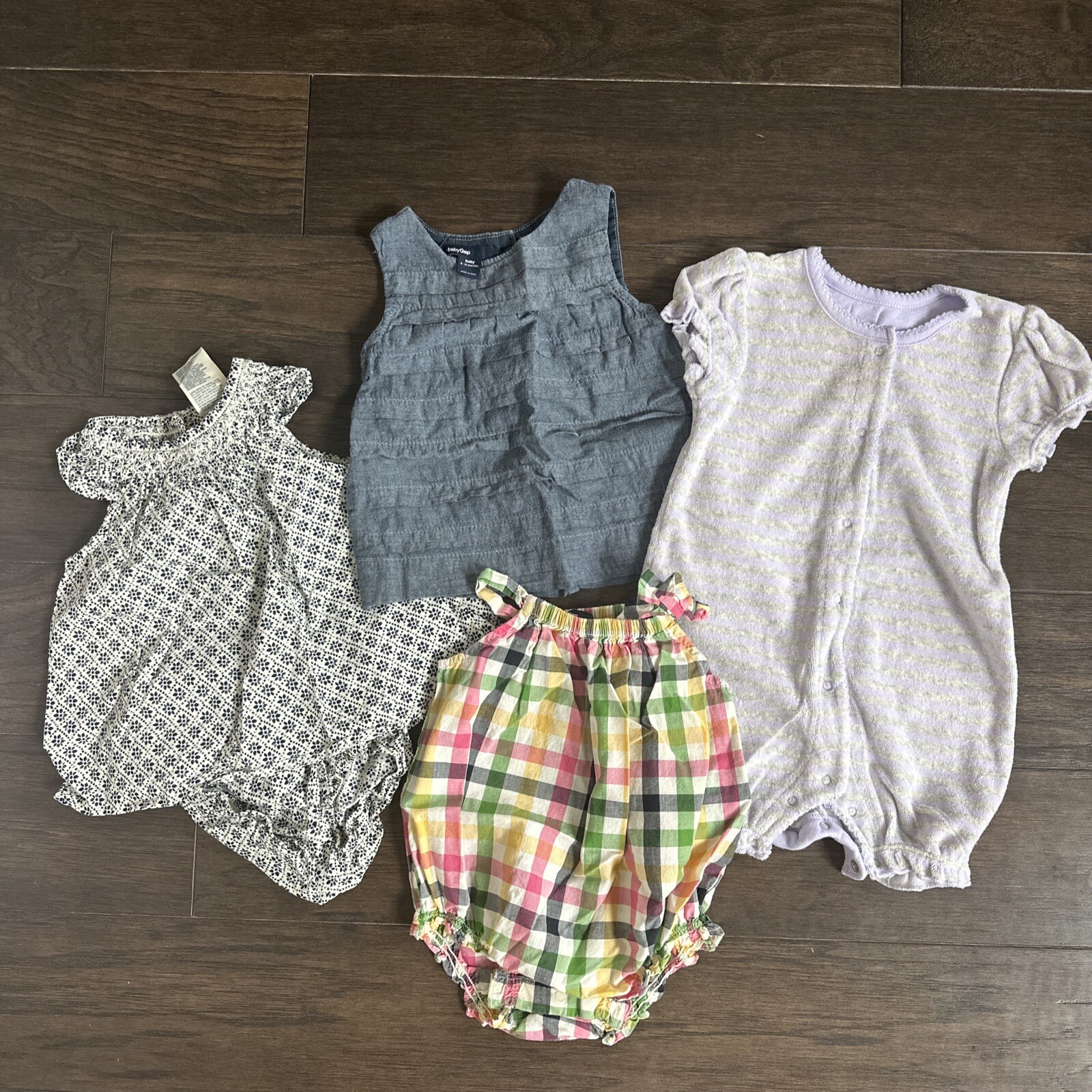 Baby Girl Clothes Lot 6-12 months Spring Summer Cute Baby Gap And Oshkosh