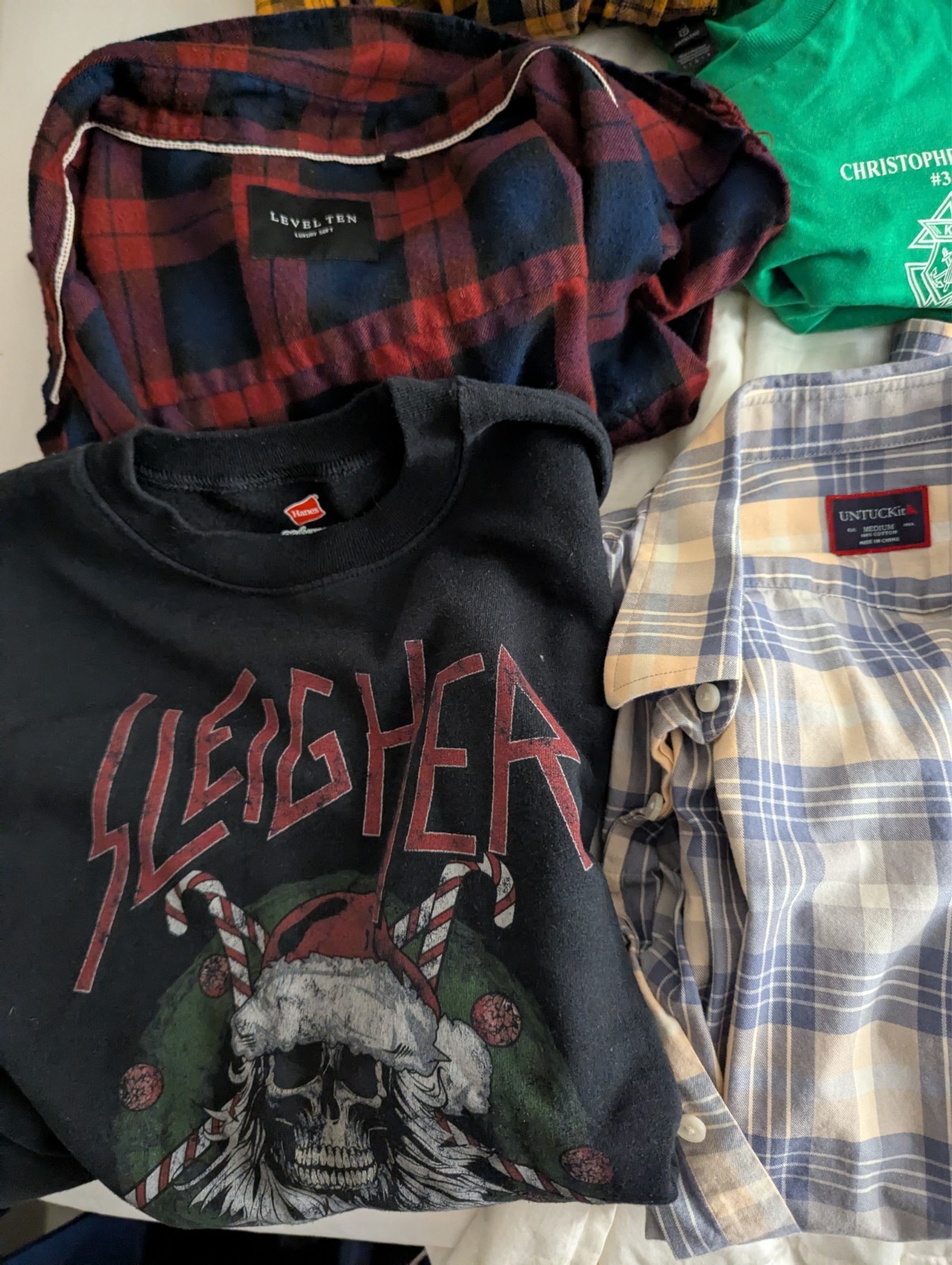 Unisex Clothing Lot Of 28 Mens Womens Mixed Reseller H&M, Untuckit, Polo