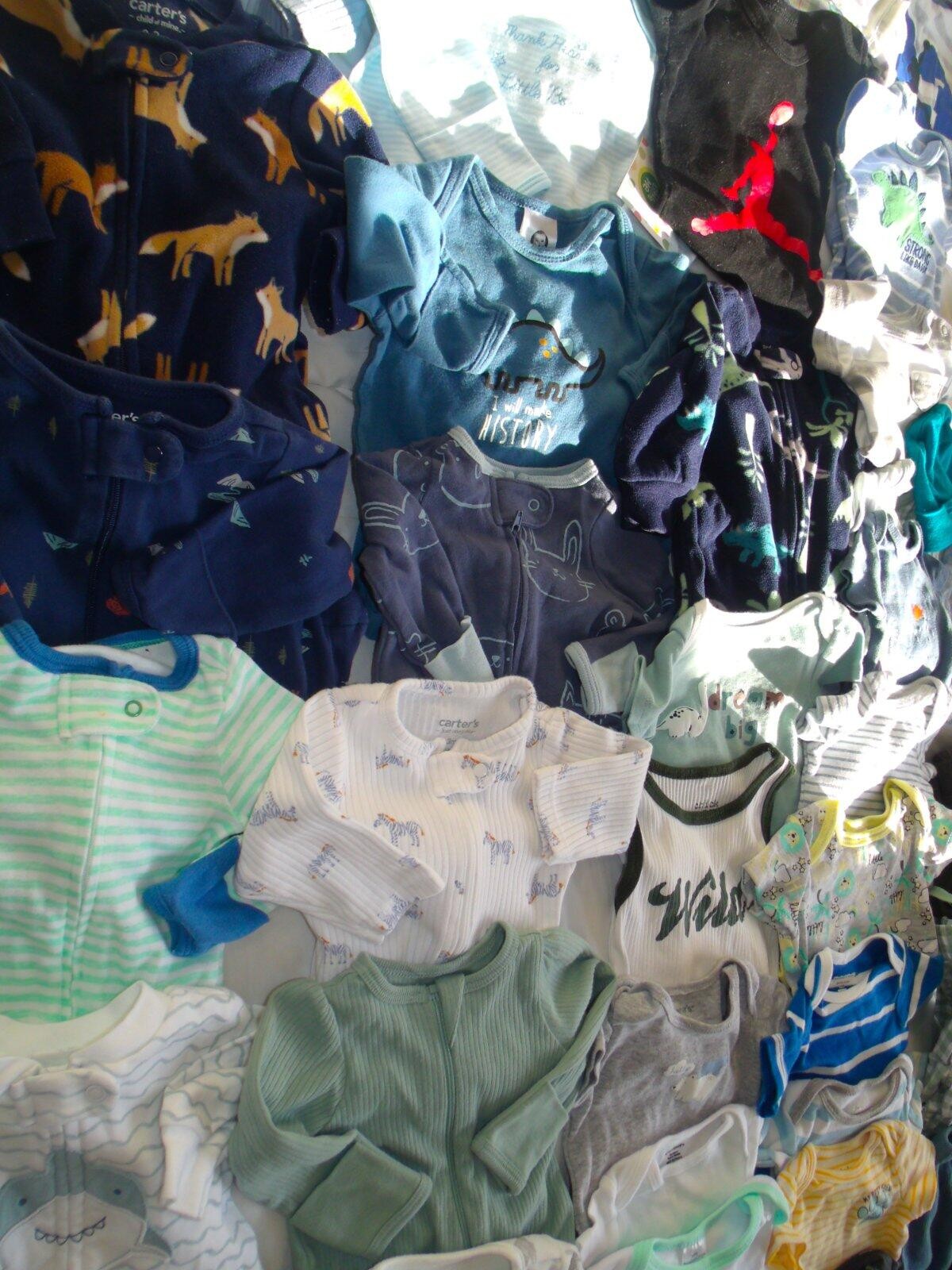 Super Baby Boy Nwot 0-6 mo Nwot Carter&rsquo;s NIKE Jordon Pajamas Clothes Lot Bundle