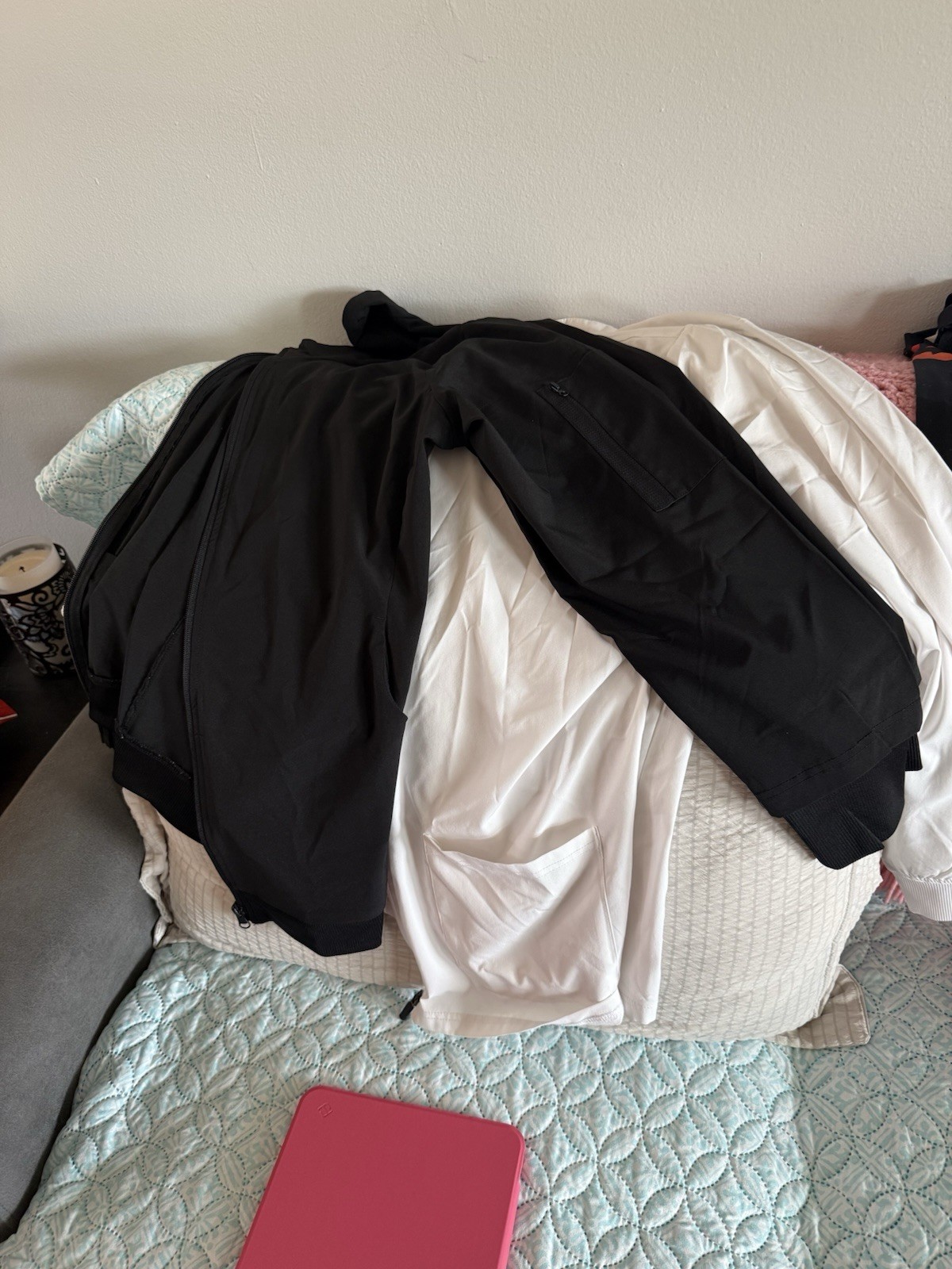 Scrub tops, pants, & jackets. Lot Bundle, Multicolor Cotton Blend All Seasons