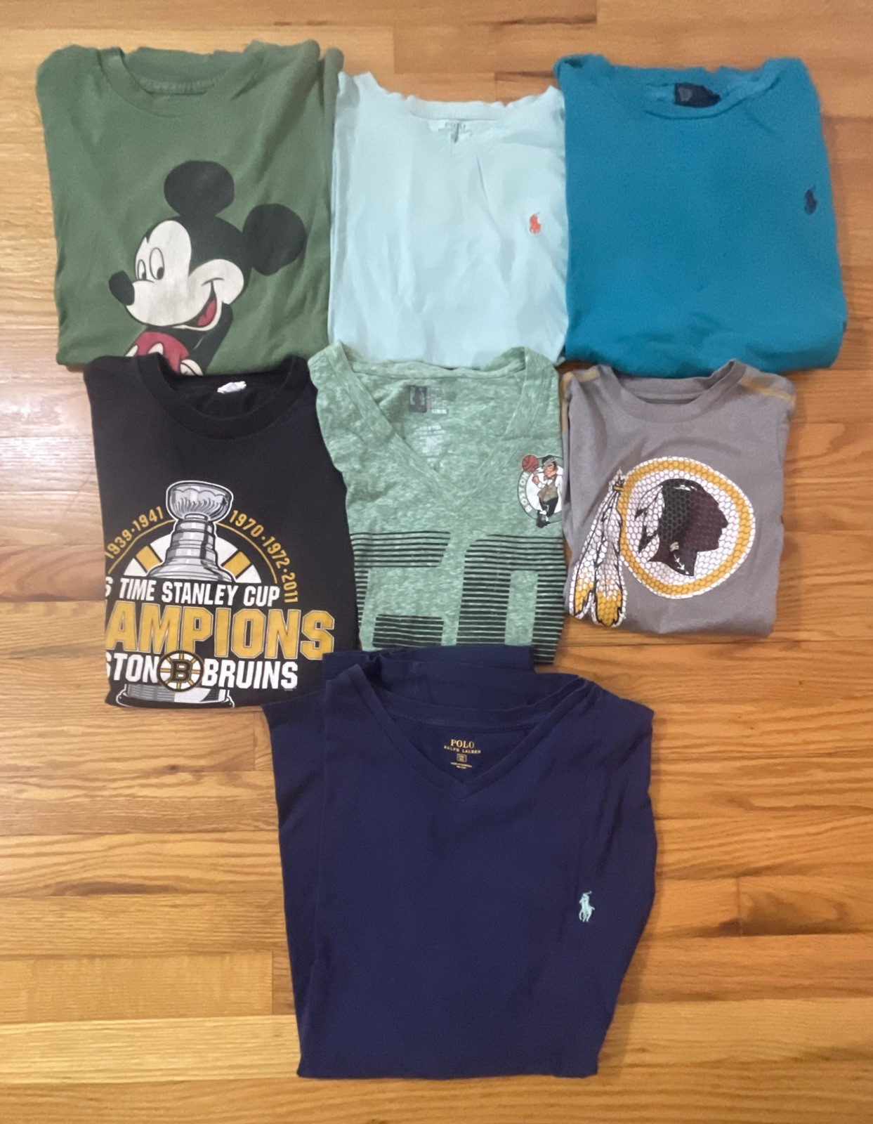 Wholesale Name Brand Sports Graphic T Shirt Clothing Lot 60 Reseller Consignment