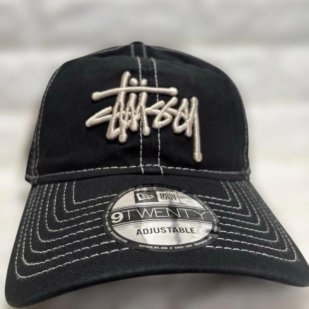 Stussy New Era 9Twenty Basic Trucker Mesh Cap Cap New without tags Black Free