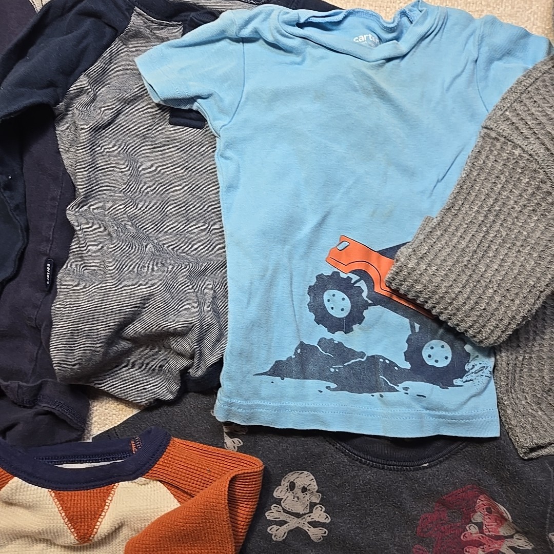 14 Pc Lot Of Boys Clothes 6-12 Months Various Brands