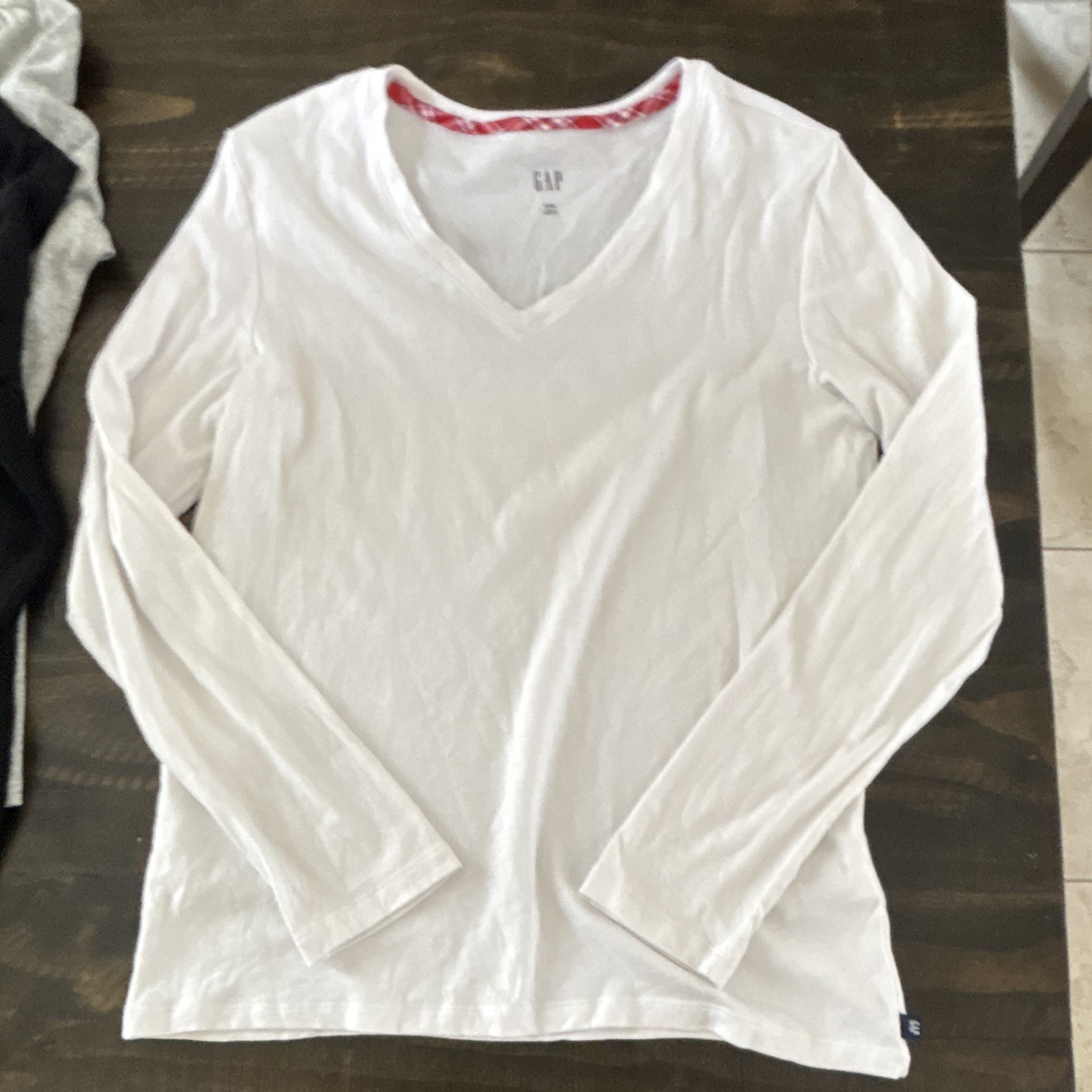 GAP Women’s XXL Top & Cardigan Lot (4 pc) Black White Pink Solid Cotton Modal