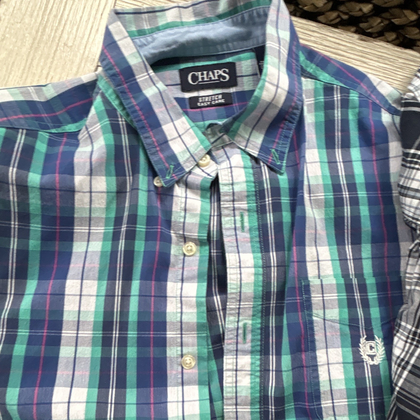 Chaps Goodfellow Sonoma Under Armour The North Face Men&rsquo;s L/XL Tops Lot Plaid