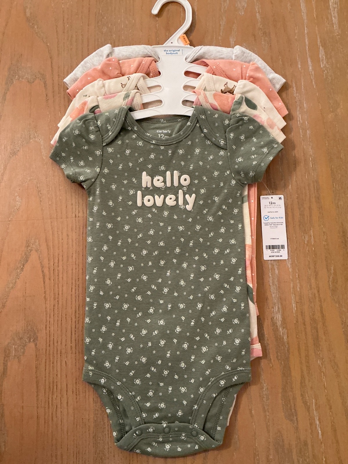 Carter&rsquo;s Infant Girls Clothing Lot of 13 Size 12 Months