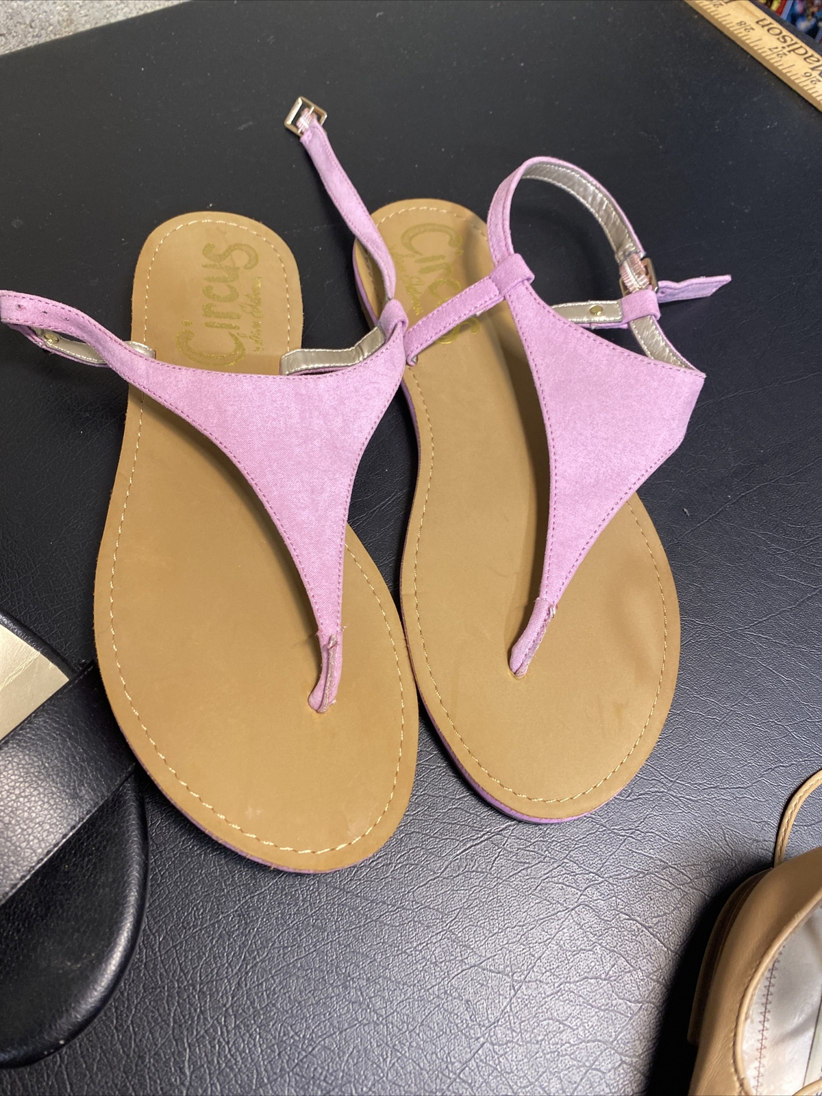 Four Pair of Womans Heels and Sandals size 8 Fiona Circus Zara Basic
