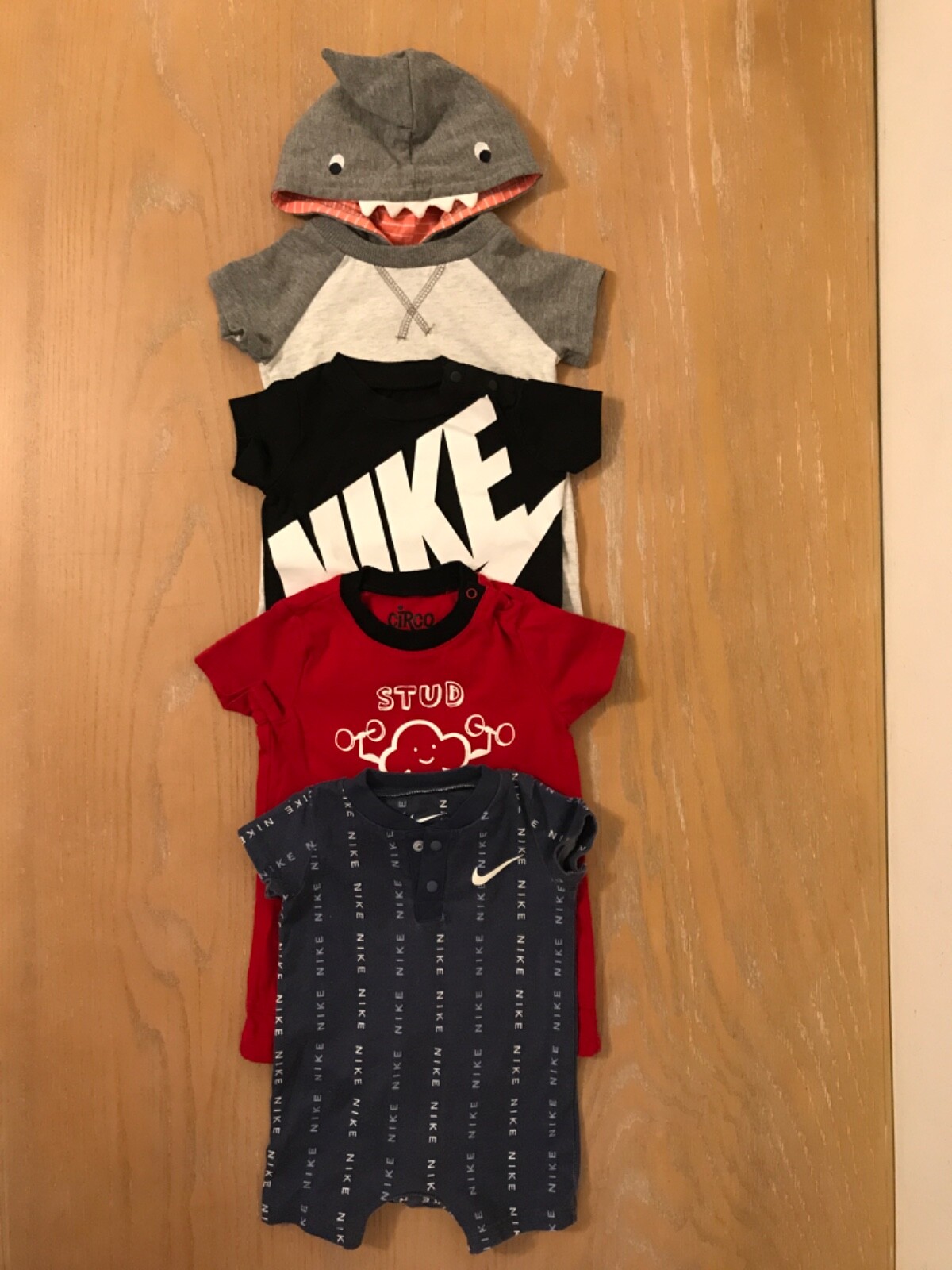 Nike, Carter&rsquo;s, Circo Infant Boys Summer Clothing Lot of 4 Size 3 Months