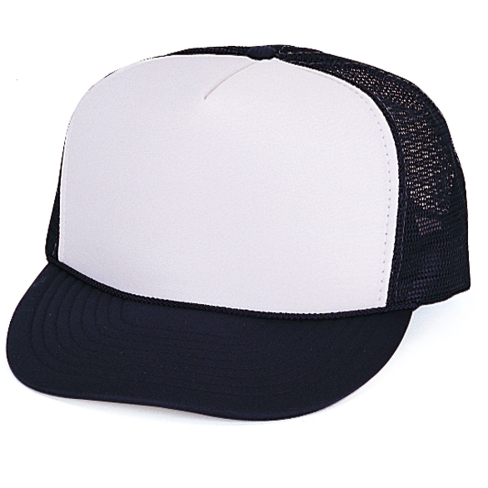 100 Lot Trucker Baseball Hats Caps Foam Mesh Blank Adult Youth Kids Wholesale