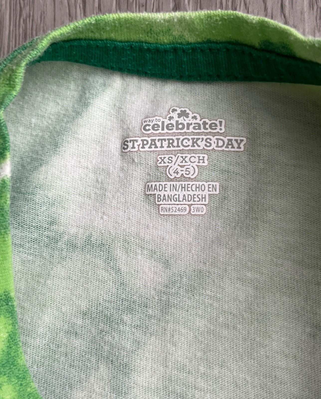 Girls Clothing Lot – T-Shirts & Shorts, St. Patrick&rsquo;s/Cat/Butterfly Size XS/4-5