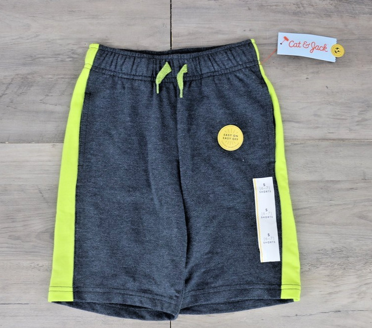 Boys Size Small 6/7 Clothing Lot 4Pc Athletic Graphic T Shirts & Shorts Bundle