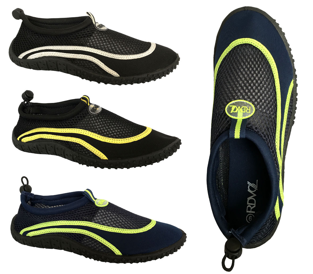 WHOLESALE LOT 24 Pairs Men Women Kids Water Shoes for Pool Beach Surfing Yoga