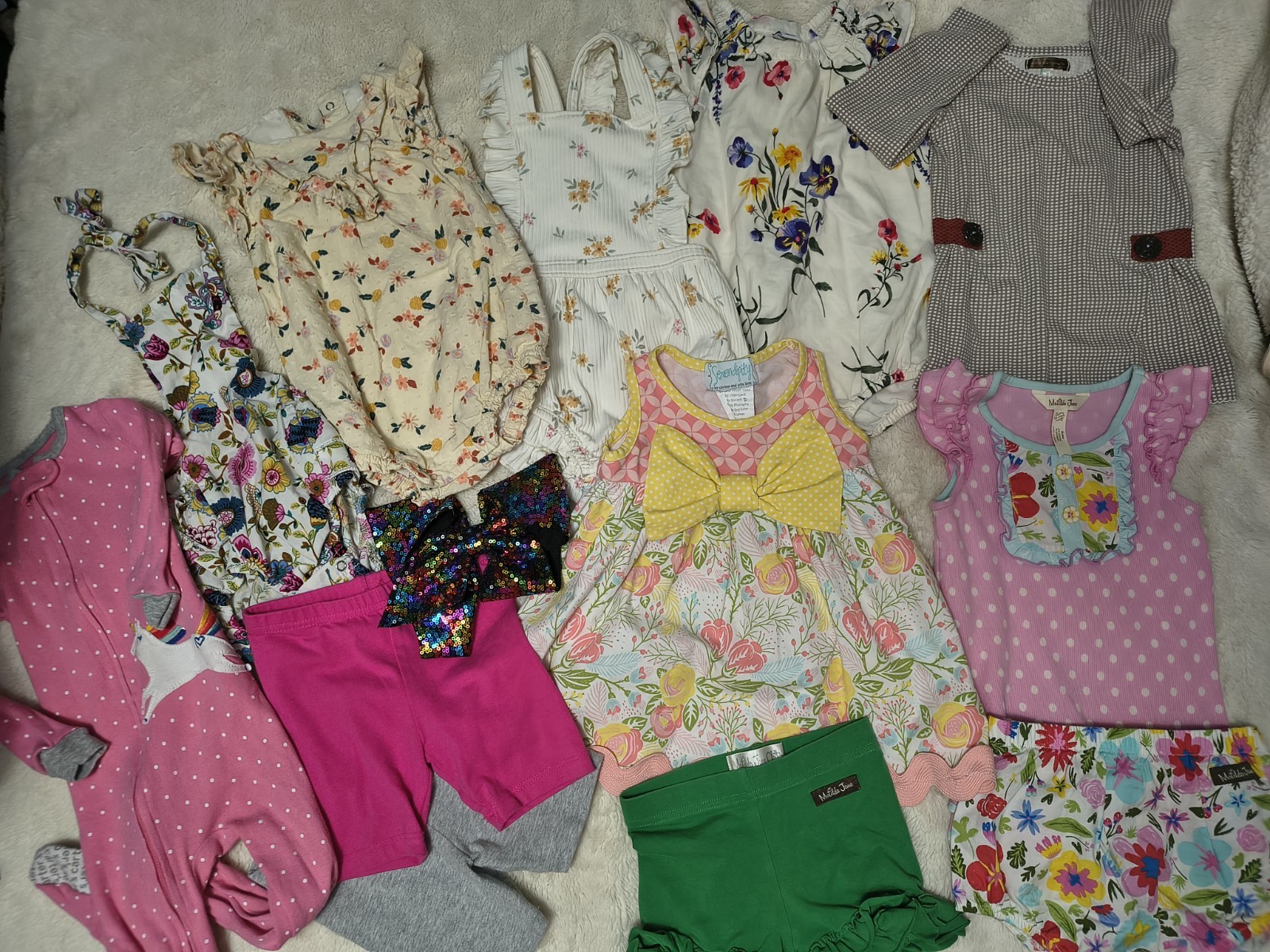 Huge Lot Girls Clothes Size 18 Months 18-24 Matilda Jane Serendipity Carter&rsquo;s