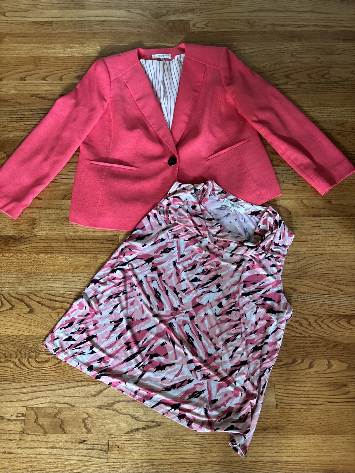 Mixed Lot of 9 Women’s 16 16W Blazers, 2 Pc Suit, Dresses, Skirt, Blouse, Pants