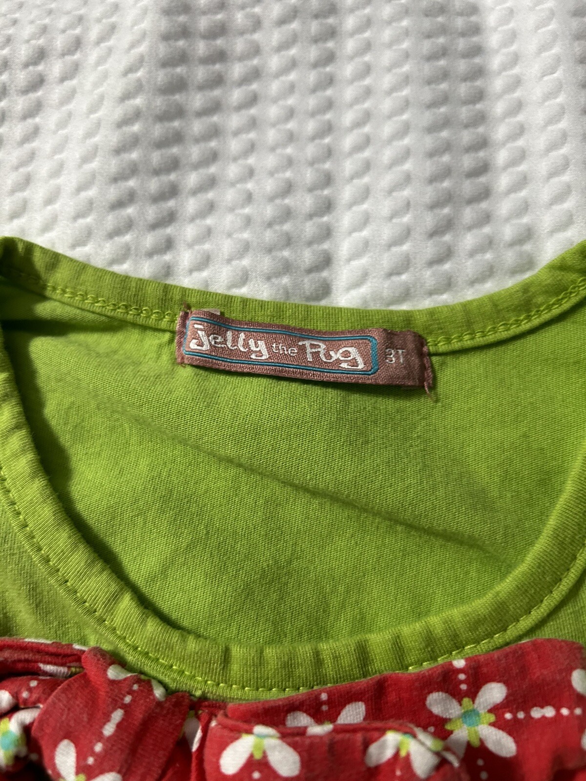 Lot of 6 Girls Mix Dresses Sz 3T Bonnie Jean, Jelly The Pug And More