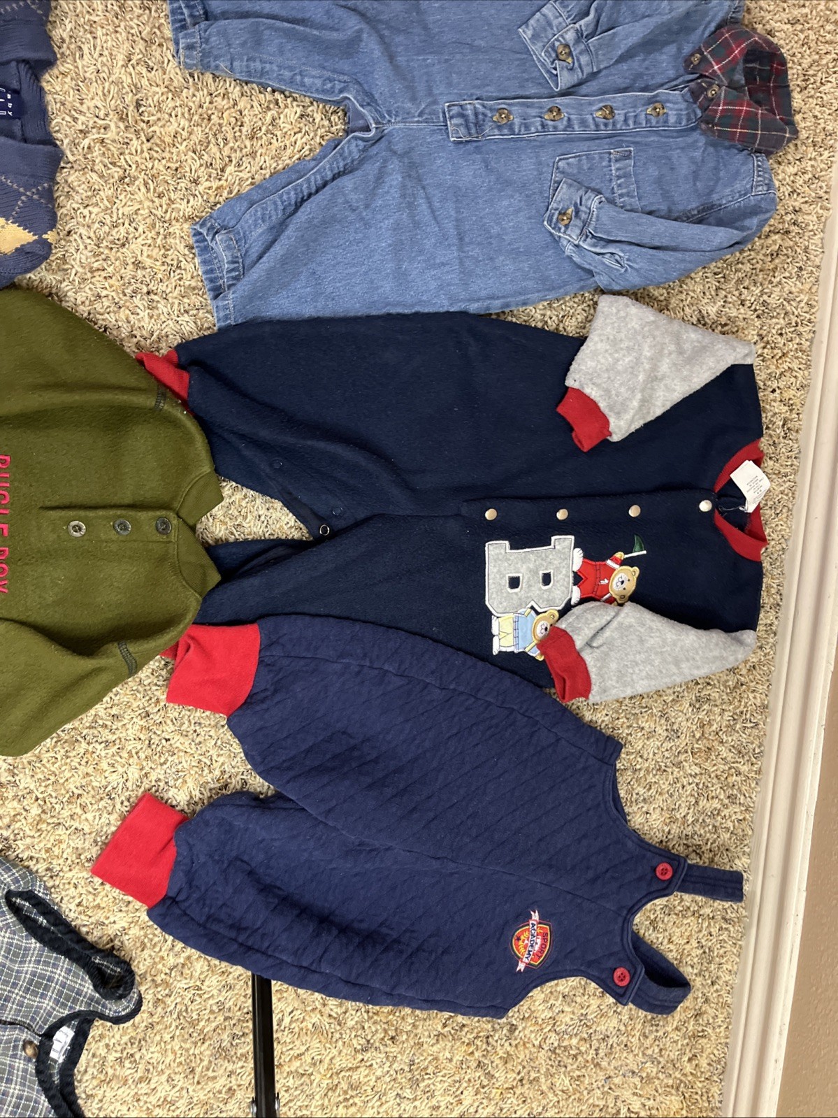 Baby Boy 6-9 Months Clothing Lot—Carters, and Other Brands—Vintage