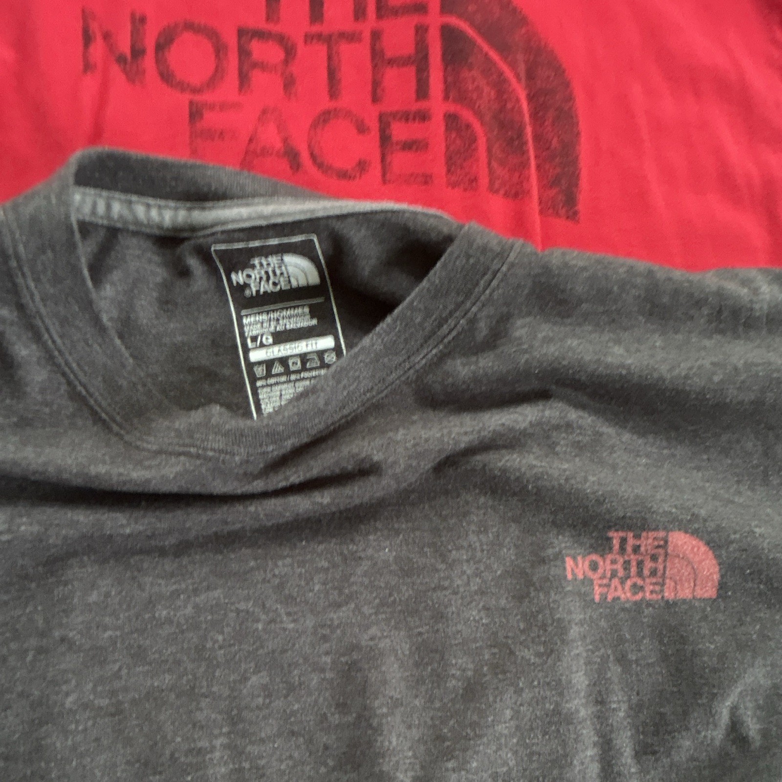 Chaps Goodfellow Sonoma Under Armour The North Face Men&rsquo;s L/XL Tops Lot Plaid