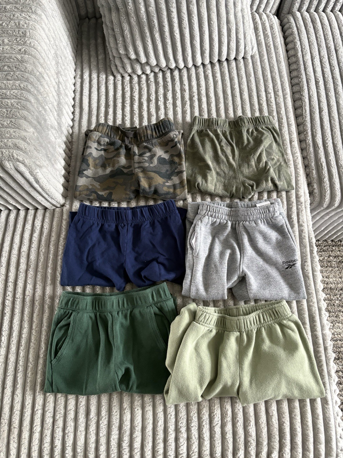 Reebok Baby Boy 5T Clothing Lot Multicolor Denim Camo Trucks
