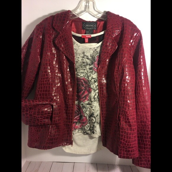 Faux Leather outfit