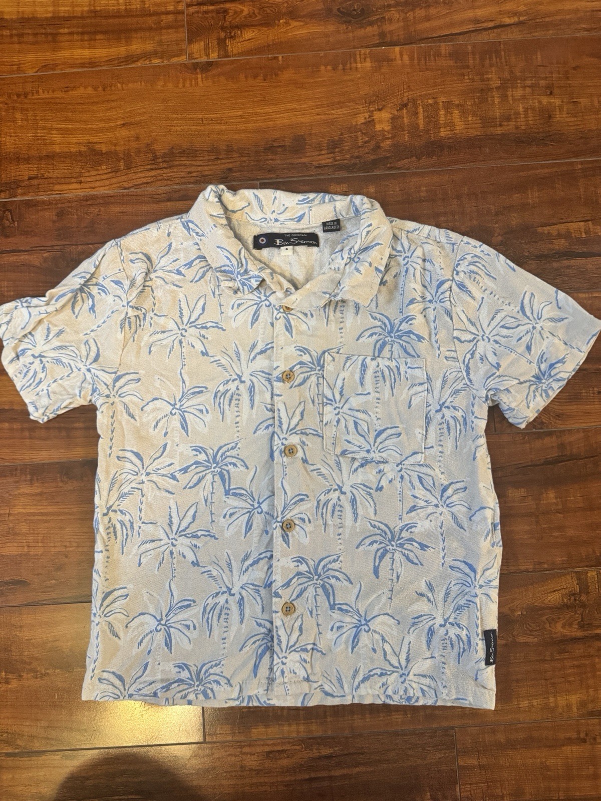 Eddie Bauer Free Planet Palm Print Striped Graphic SpongeBob Shirts Size S Lot