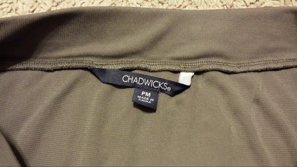 Chadwicks 2-piece Set size petite medium PM Shirt/Skirt/business/career NEW