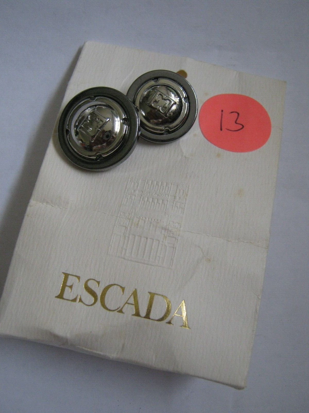 24 Different ESCADA Italy Extra Buttons, Buy Them All or One or More SEE PHOTOS