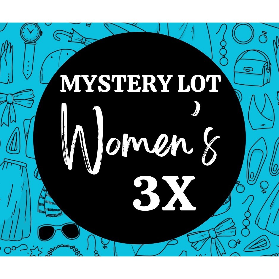 Womens 3X Mystery Lot 5 Piece Clothing Bundle Plus XXXL Assorted Styles