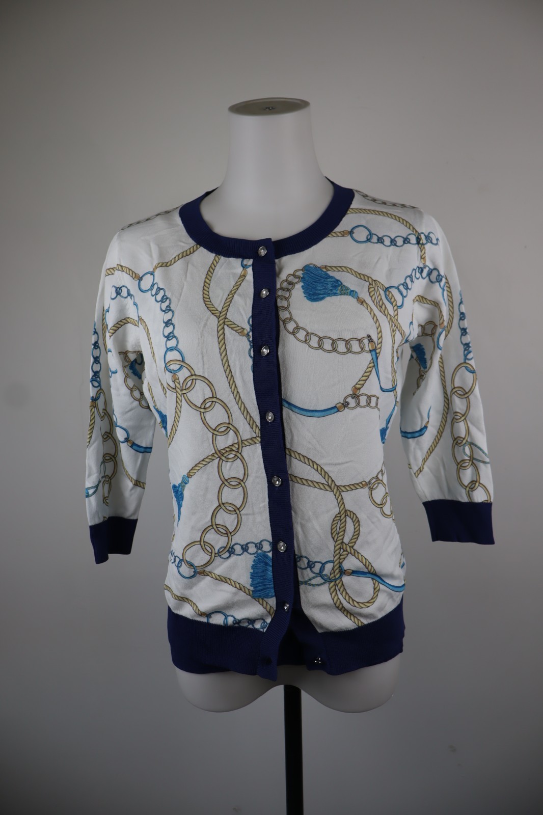 Luisa Spagnoli 2-Piece Set Cardigan Top Dressy Casual Women M Multicolor