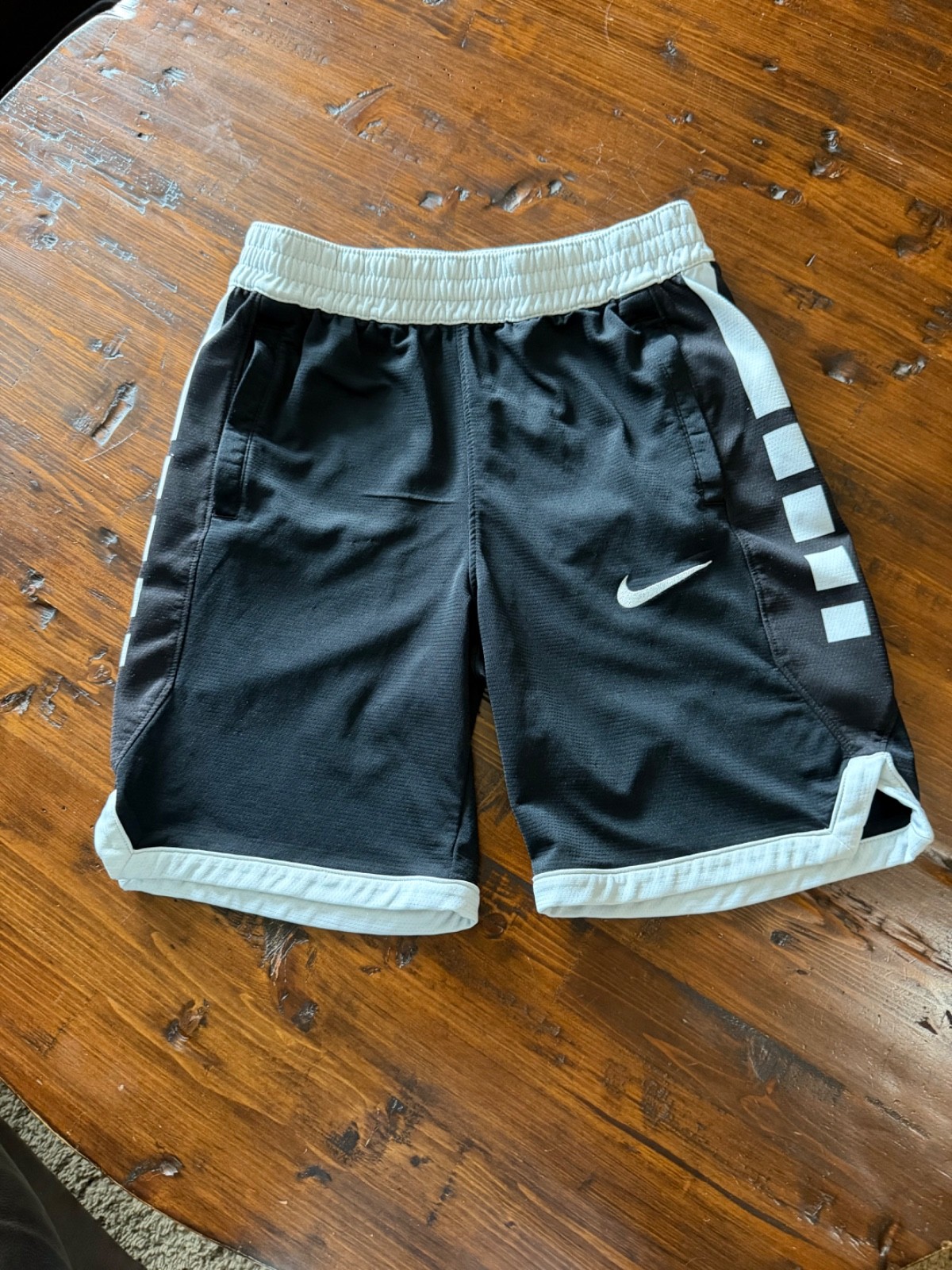 Boys lot of clothing – six pairs of size medium, Nike shorts and 9 shirts L