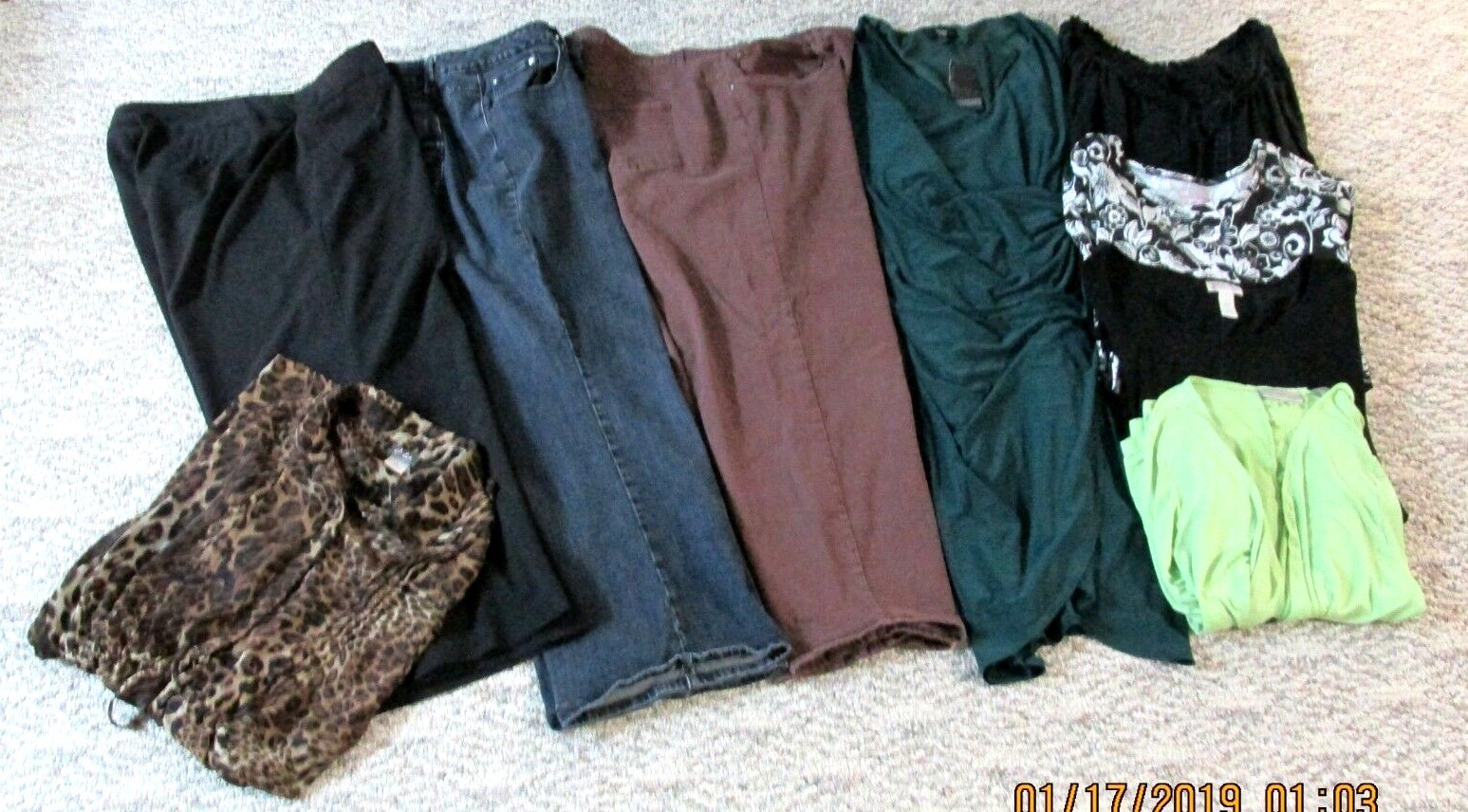 WOMAN&rsquo;S PLUS SIZE 22/24 (2X-3X) CLOTHING LOT INCLUDING LANE BRYANT AND MORE