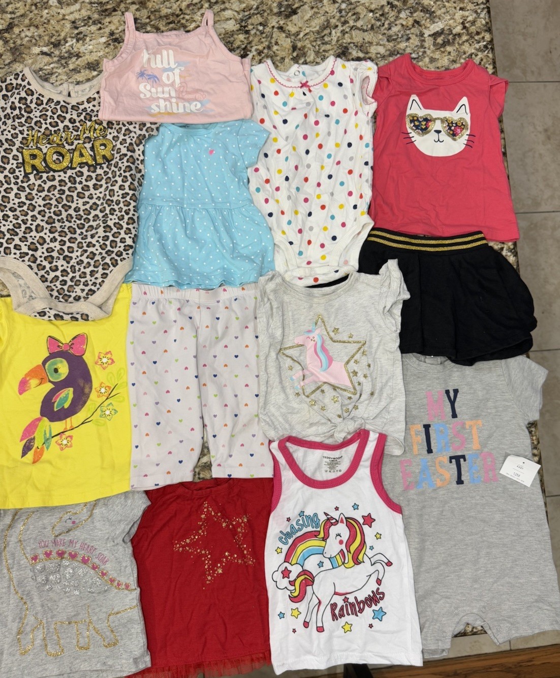 Baby Girl Clothes Size 6-12 Months, 13 Items, Free Shipping! Excellent Condition