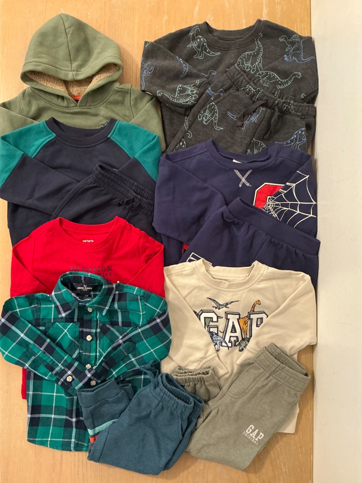 Edie Bauer, Baby Gap, Marvel, Others Toddler Boys Clothing Lot of 12 Size 2T
