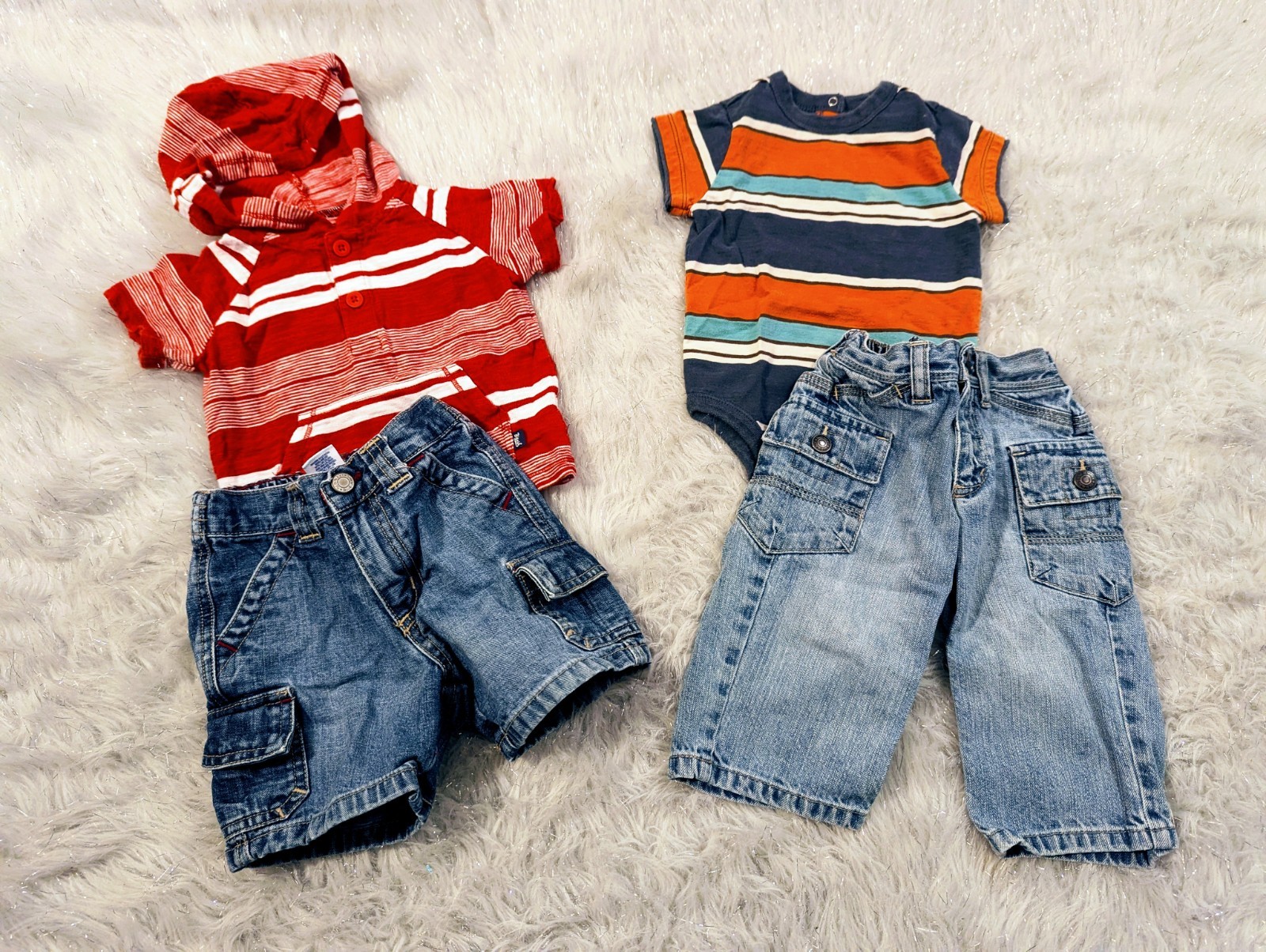 Baby Boy&rsquo;s Size 6/9 Months Summer Clothing Lot (29 Piece)
