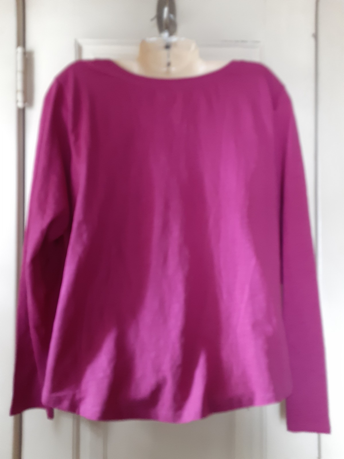 Sonoma Woman&rsquo;s LOT (TWO) Long Sleeve Classic Tee&rsquo;s Size 1X NEW WITH TAGS