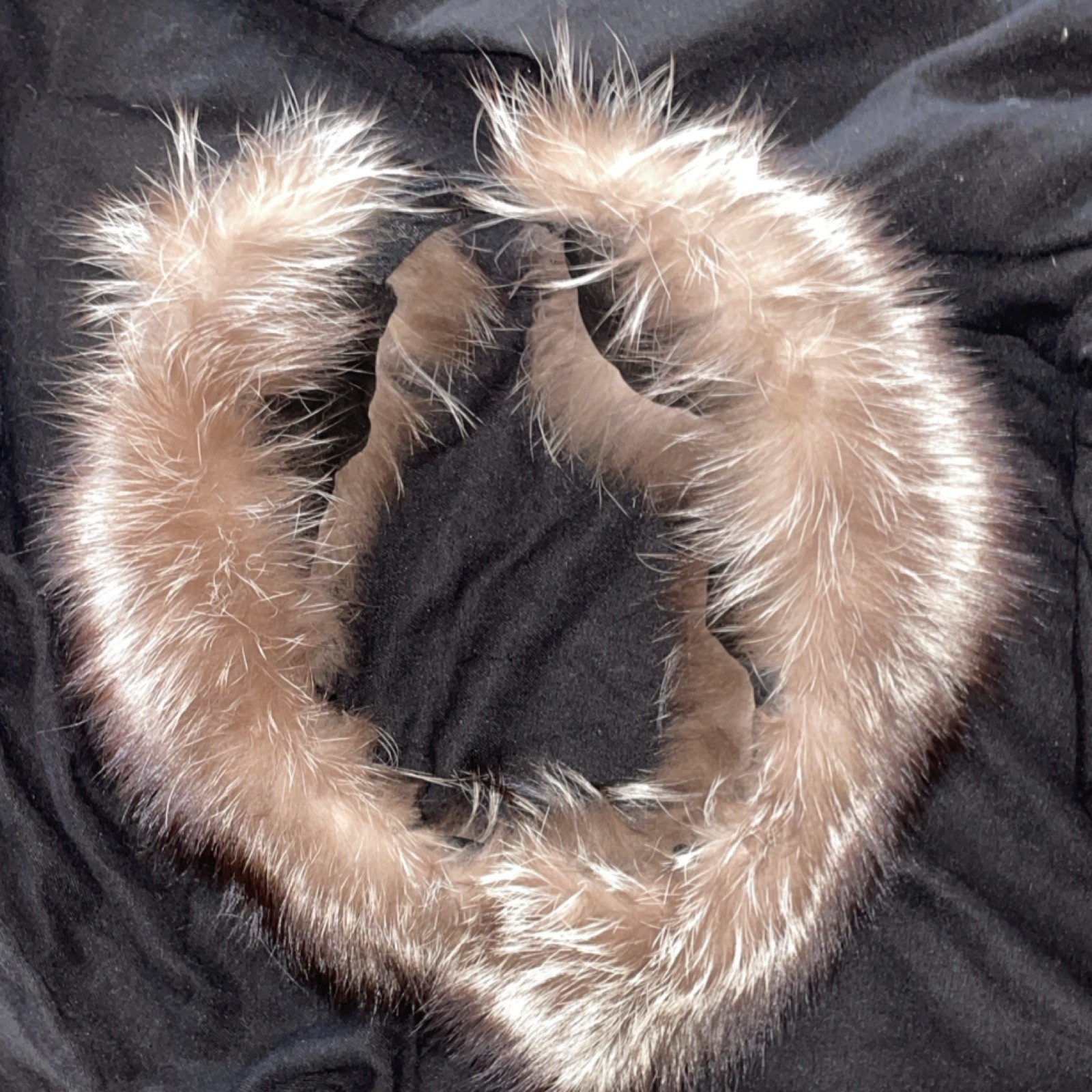 Faux Fur Cowl Snood headband / scarf
