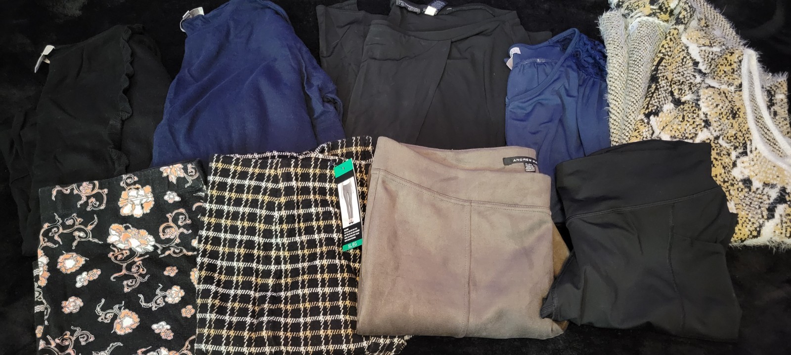 Woman&rsquo;s Size XL Clothing Lot Fall Winter Mixed Brands