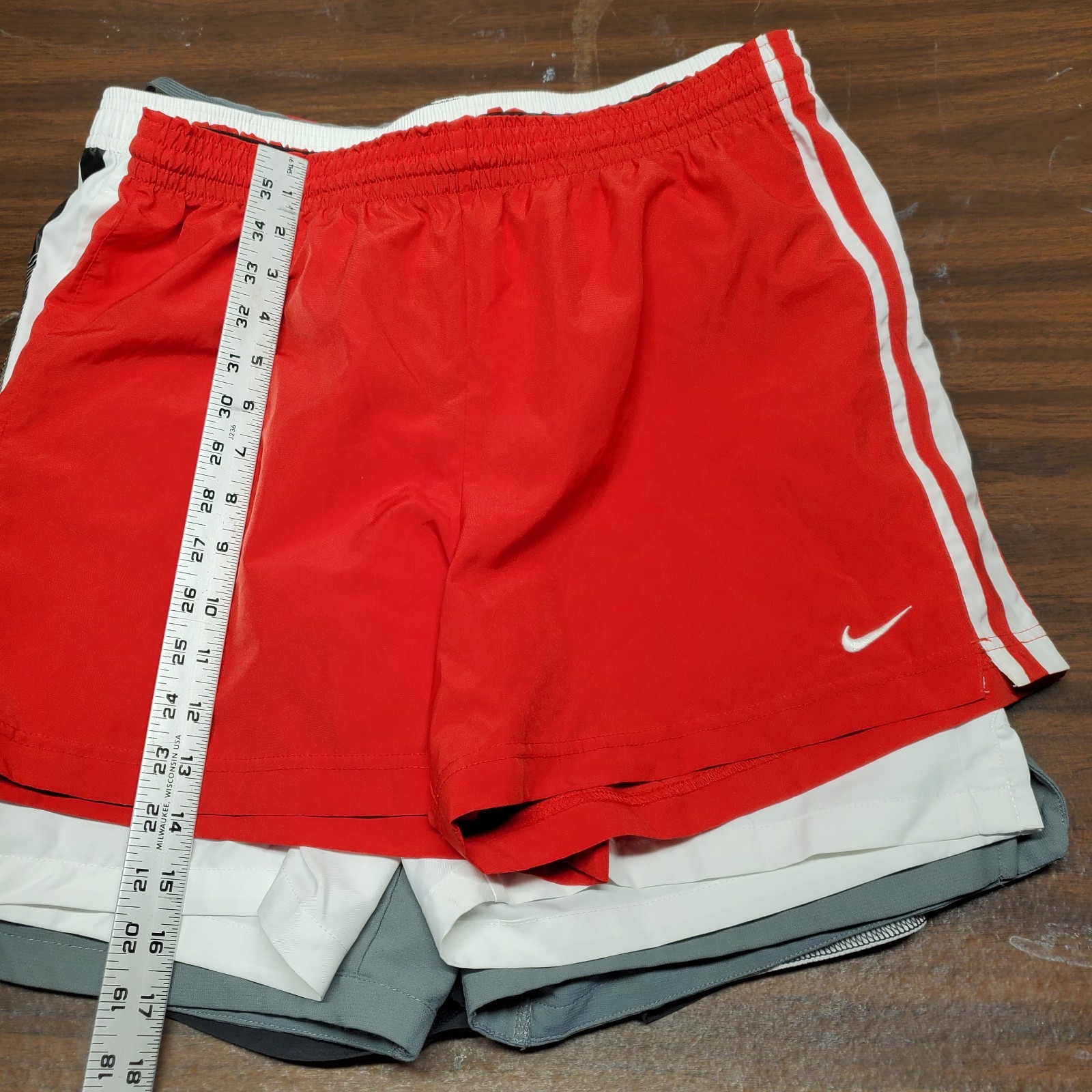 Lot of 9 Under Armour Nike Mens Medium Long Basketball Shorts Athletic Bundle